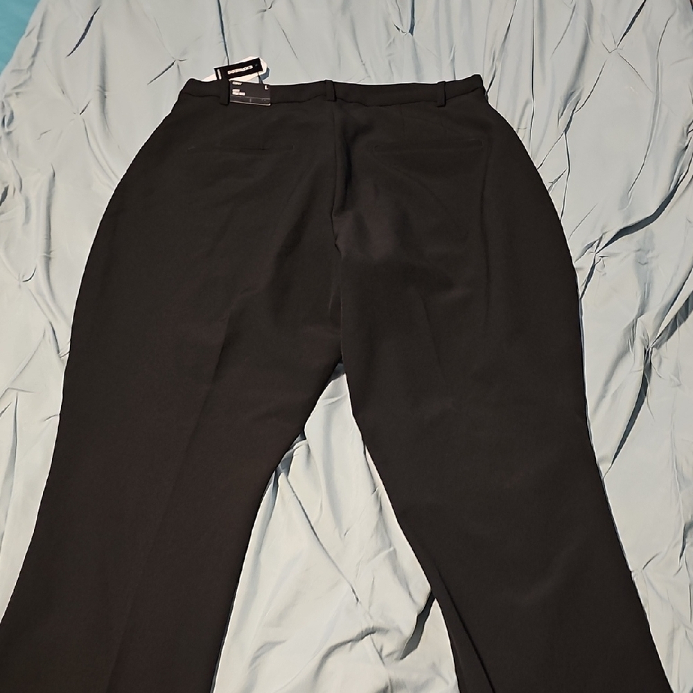 Express Black Dress Pants Straight-Leg Classic